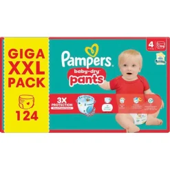Pampers Baby-Dry Pants Maat 4 Luierbroekjes