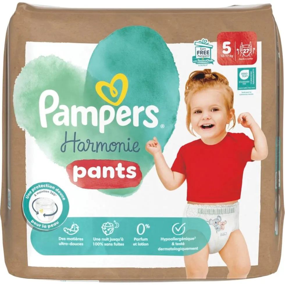 Pampers Harmonie Maat 5 Luierbroekjes
