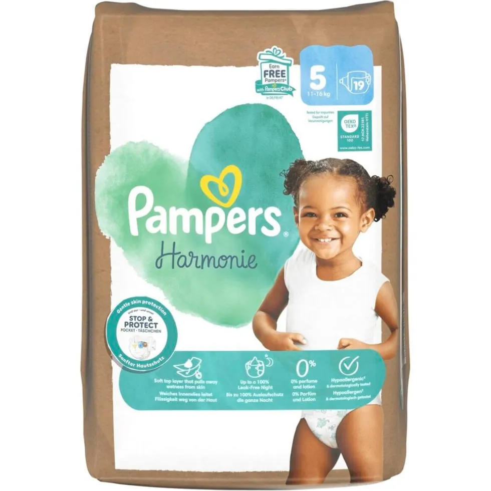 Pampers Harmonie Maat 5 Luiers