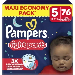 Pampers Night Pants Maat 5 Luierbroekjes