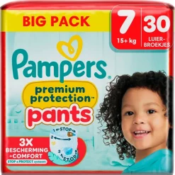 Pampers Premium Protection Pants Maat 7 Luierbroekjes
