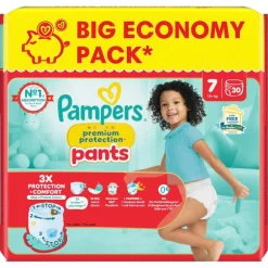 Pampers Premium Protection Pants Maat 7 Luierbroekjes