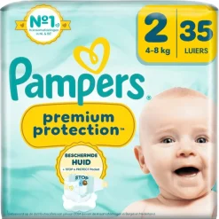 Pampers Premium Protection Maat 2 Luiers
