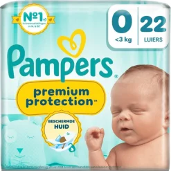 Pampers Premium Protection Maat 0 Luiers