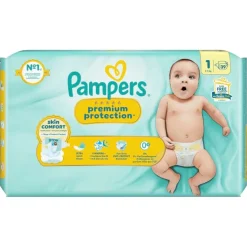 Pampers Premium Protection Maat 1 Luiers