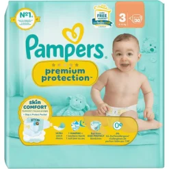 Pampers Premium Protection Maat 3 Luiers