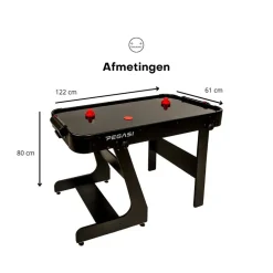 Pegasi airhockeytafel Airstream 4ft inklapbaar