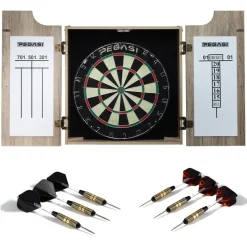 Pegasi dartbord cabinet set Classic