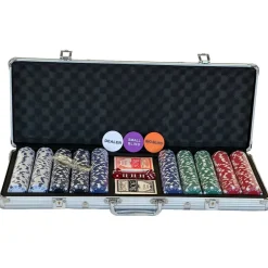 Pegasi pokerset 500 chips koffer