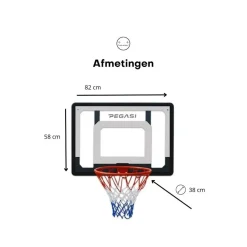 Pegasi basketbalbord Fun