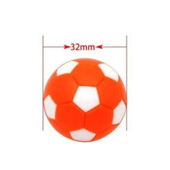 Pegasi Tafelvoetbal balletjes Multi-color per 6st.