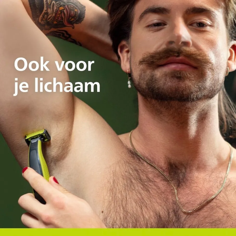 Philips OneBlade 360 QP624/50 Bodykit Navulmesjes