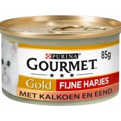 Purina Gourmet Gold Fijne Hapjes in Saus Kattenvoer