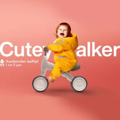 Qplay Cutey Loopfiets - Beige