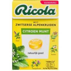 Ricola Citroen Munt Kruidenpastilles