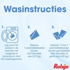 Robijn White Wasmiddeldoekjes