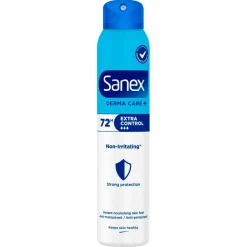 Sanex Derma Care+ Extra Control 72H Antitranspirant Deodorant Spray
