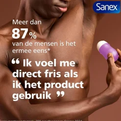 Sanex Derma Care+ Invisible 72h Antitranspirant Deodorant Roller