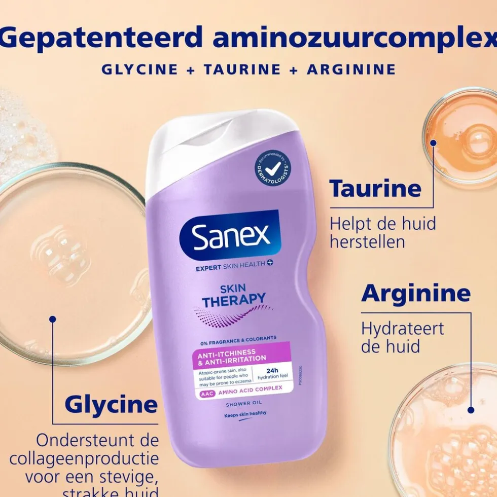 Sanex Expert Skin Health+ Skin Therapy Anti-irritatie Doucheolie