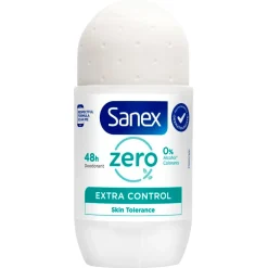 Sanex Zero% Extra Control 48H Deodorant Roller