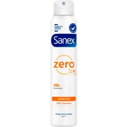 Sanex Zero% Sensitive 48H Deodorant Spray
