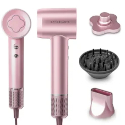 Sansbeauté Föhn Met Diffuser - Ionische Haardroger - Reisföhn - Haarföhn - Krullen - Hair Dryer - 2000W