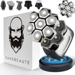 Sansbeauté Hoofdscheerapparaat + Extra Scheerkop - Skull Shaver - Pro Magnetic