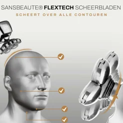 Sansbeauté Hoofdscheerapparaat - Skull Shaver - Skullsharp PRO