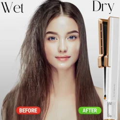 Sansbeauté® Sanstraight Wet-to-Dry Stijltang - Alternatief Stoomstijltang - Straightener