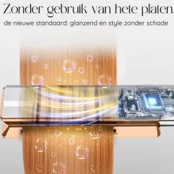 Sansbeauté® Sanstraight Wet-to-Dry Stijltang - Alternatief Stoomstijltang - Straightener