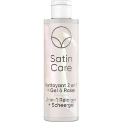 Satin Care Huid & Schaamhaar 2-In-1 Reiniger en Scheergel