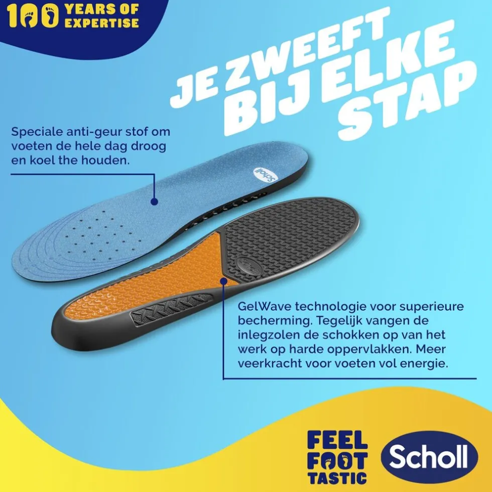 Scholl Gel Activ Professioneel Inlegzolen