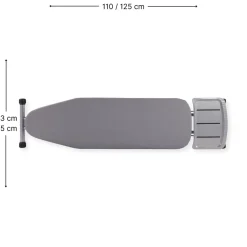 SensaHome Strijkplank Inklapbare Strijktafel met Stoomunithouder