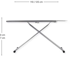 SensaHome Strijkplank Inklapbare Strijktafel met Stoomunithouder