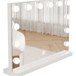 SensaHome Vanity Mirror Pro Hollywood Make-up Spiegel met 12 Dimbare LED Lampen