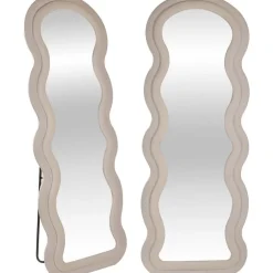 SensaHome Wavy Gestoffeerde Staande Spiegel