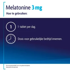Shiepz Melatonine 3mg Tabletten