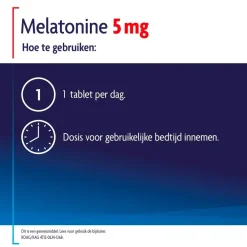 Shiepz Melatonine 5mg Tabletten