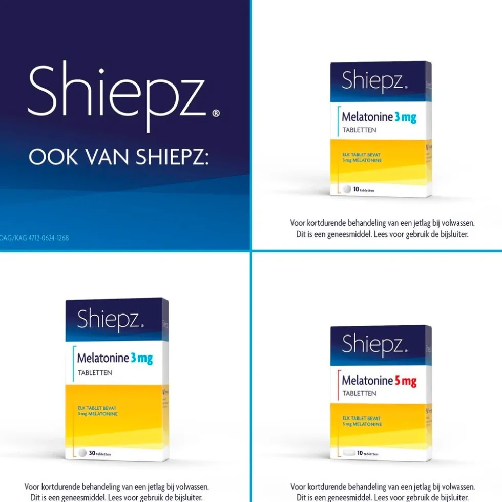 Shiepz Melatonine 5mg Tabletten
