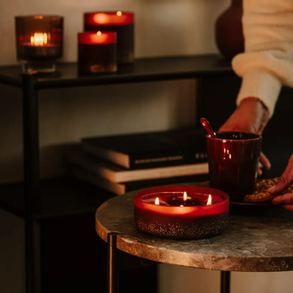 Spaas WinterGlow Geurkaarsen Charming Christmas Sinaasappel & Kaneel Kaarsenset