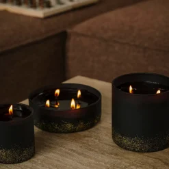 Spaas WinterGlow Geurkaarsen Warm Woods Spar & Cederhout Kaarsenset