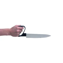 Sundo ergonomisch koksmes met ronde greep