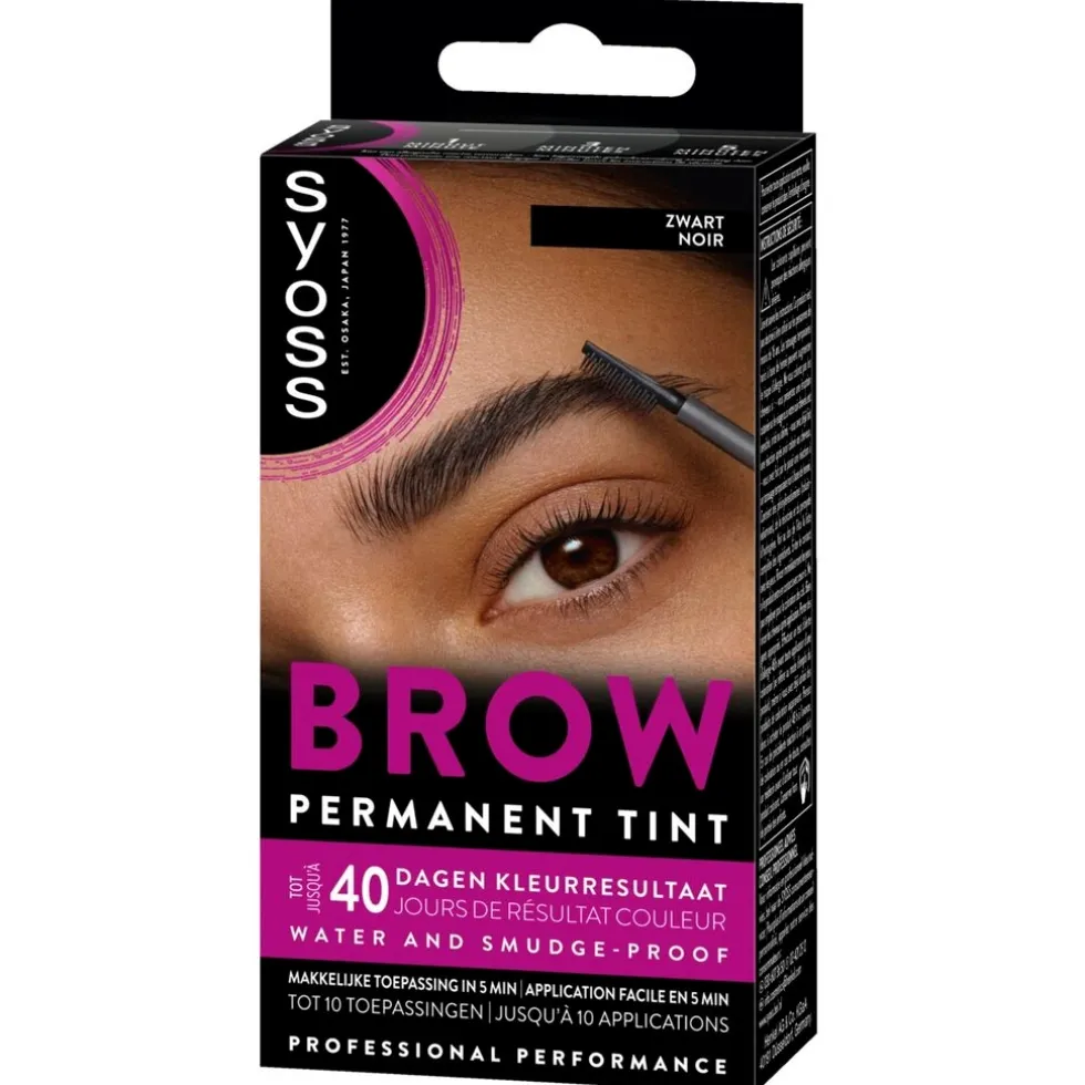 Syoss Browtint Zwart Permantente Wenkbrauwverf