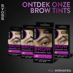 Syoss Browtint Zwart Permantente Wenkbrauwverf