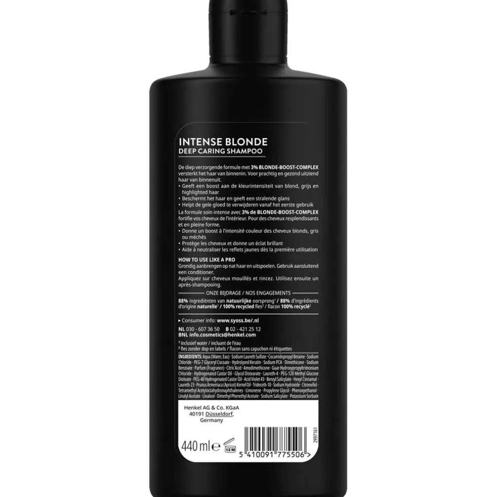Syoss Intense Blonde Shampoo
