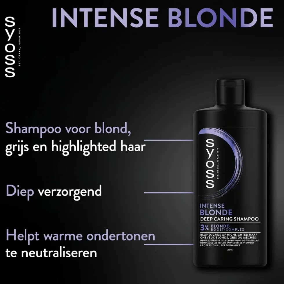 Syoss Intense Blonde Shampoo