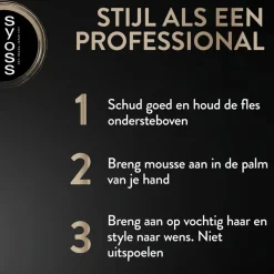 SYOSS Keratine Style Perfection Haarmousse