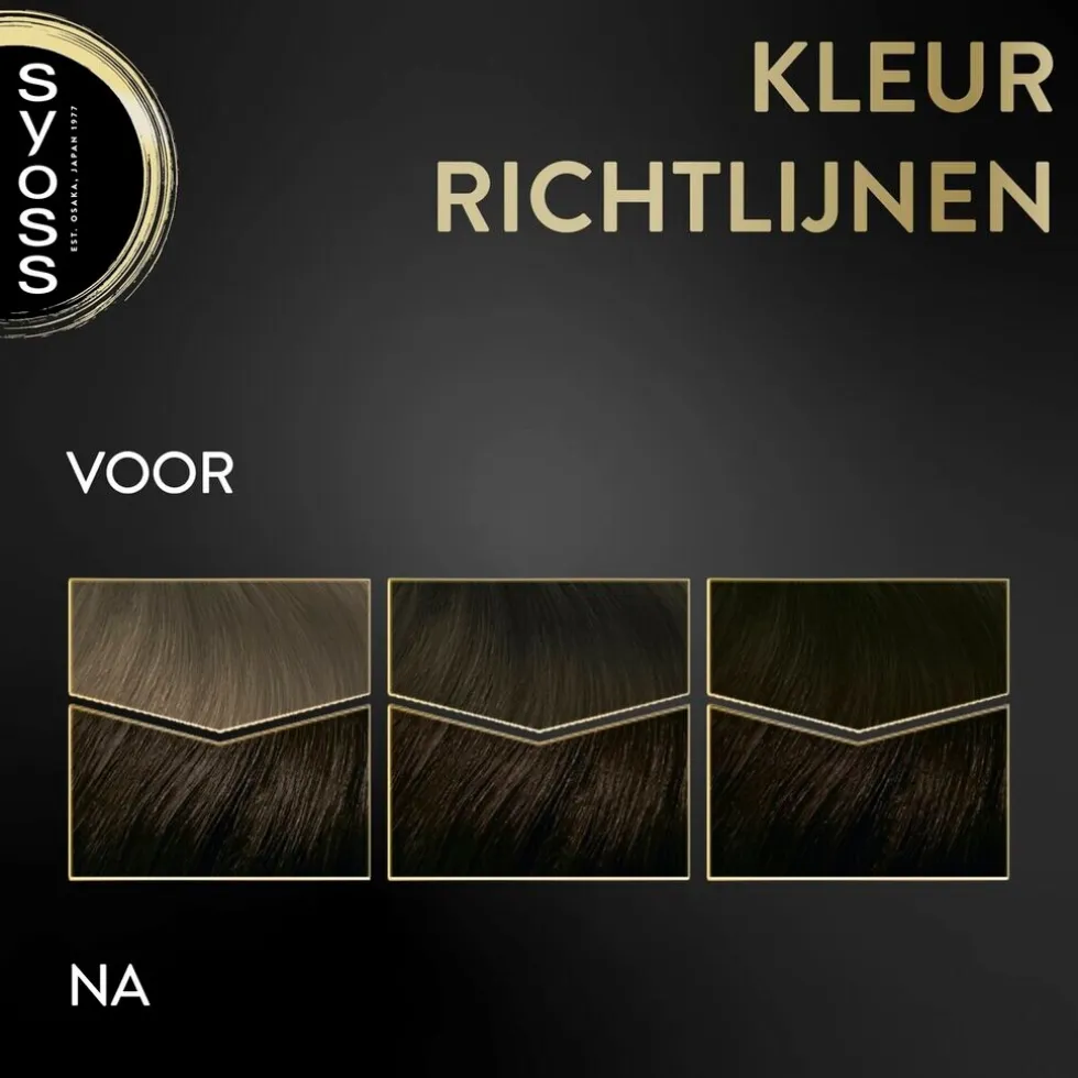 Syoss Oleo Intense 3-10 Intens Bruin Haarkleuring