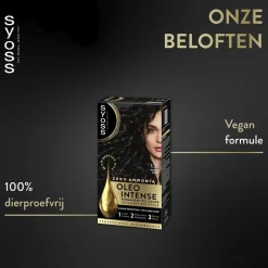 Syoss Oleo Intense 1-10 Intens Zwart Haarkleuring