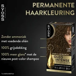 Syoss Oleo Intense 5-86 Lichtbruin Haarkleuring